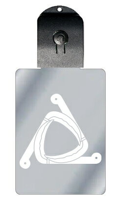 光るキーホルダー 家紋シリーズ 三つ組み鎌(みつくみかま) 7色に光る 家紋 入り キーホルダー 光る LED 夜 安全 キー USB充電 バッグチャーム LE...