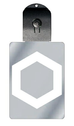 光るキーホルダー 家紋シリーズ 一重亀甲(ひとえきっこう) 7色に光る 家紋 入り キーホルダー 光る LED 夜 安全 キー USB充電 バッグチャーム LE...