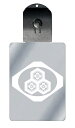 光るキーホルダー 家紋シリーズ 隅切鉄砲菱持合三盛亀甲花角(すみきりてっぽうひしにもちあいみつもりきっこうにはなかく) 7色に光る 家紋 入り キーホルダー 光...