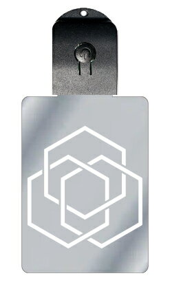 光るキーホルダー 家紋シリーズ 三つ組み合わせ一重亀甲(みつくみあわせひとえきっこう) 7色に光る 家紋 入り キーホルダー 光る LED 夜 安全 キー US...