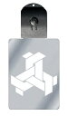 光るキーホルダー 家紋シリーズ 変わり亀甲崩し(かわりきっこうくずし) 7色に光る 家紋 入り キーホルダー 光る LED 夜 安全 キー USB充電 バッグチ...