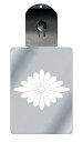 光るキーホルダー 家紋シリーズ 鬼菊菱(おにきくびし) 7色に光る 家紋 入り キーホルダー 光る LED 夜 安全 キー USB充電 バッグチャーム LEDラ...