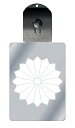 光るキーホルダー 家紋シリーズ 十六剣菊(じゅうろくけんぎく) 7色に光る 家紋 入り キーホルダー 光る LED 夜 安全 キー USB充電 バッグチャーム ...