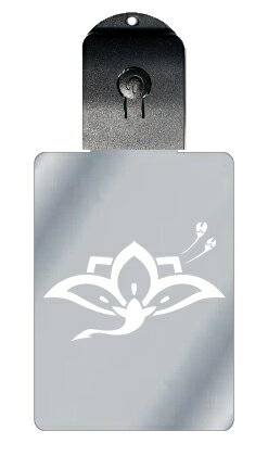 光るキーホルダー 家紋シリーズ 中陰桔梗鶴(ちゅうかげききょうづる) 7色に光る 家紋 入り キーホルダー 光る LED 夜 安全 キー USB充電 バッグチャ...