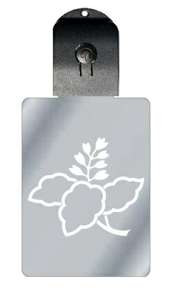 光るキーホルダー 家紋シリーズ 中陰枝桐(ちゅうかげえだぎり) 7色に光る 家紋 入り キーホルダー 光る LED 夜 安全 キー USB充電 バッグチャーム ...