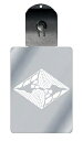 光るキーホルダー 家紋シリーズ 入れ違い桐菱(いれちがいきりびし) 7色に光る 家紋 入り キーホルダー 光る LED 夜 安全 キー USB充電 バッグチャー...