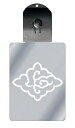 光るキーホルダー 家紋シリーズ 陰雲菱(かげくもびし) 7色に光る 家紋 入り キーホルダー 光る LED 夜 安全 キー USB充電 バッグチャーム LEDラ...