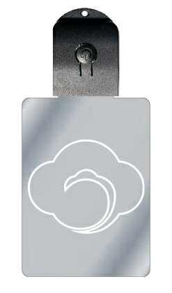 光るキーホルダー 家紋シリーズ 陰雲木瓜(かげくももっこう) 7色に光る 家紋 入り キーホルダー 光る LED 夜 安全 キー USB充電 バッグチャーム L...