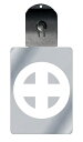 光るキーホルダー 家紋シリーズ 太轡(ふとくつわ) 7色に光る 家紋 入り キーホルダー 光る LED 夜 安全 キー USB充電 バッグチャーム LEDライト...