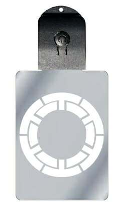 光るキーホルダー 家紋シリーズ 六つ源氏輪(むっつげんじわ) 7色に光る 家紋 入り キーホルダー 光る LED 夜 安全 キー USB充電 バッグチャーム L...