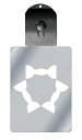 光るキーホルダー 家紋シリーズ 三つ鼓胴(みつこどう) 7色に光る 家紋 入り キーホルダー 光る LED 夜 安全 キー USB充電 バッグチャーム LEDラ...