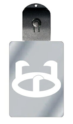 光るキーホルダー 家紋シリーズ 据え五徳(すえごとく) 7色に光る 家紋 入り キーホルダー 光る LED 夜 安全 キー USB充電 バッグチャーム LEDラ...