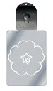 光るキーホルダー 家紋シリーズ 陰裏桜(かげうらさくら) 7色に光る 家紋 入り キーホルダー 光る LED 夜 安全 キー USB充電 バッグチャーム LED...