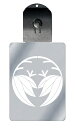 光るキーホルダー 家紋シリーズ 割り篠笹(わりしのざさ) 7色に光る 家紋 入り キーホルダー 光る LED 夜 安全 キー USB充電 バッグチャーム LED...
