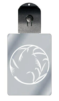 光るキーホルダー 家紋シリーズ 芒の丸(すすきのまる) 7色に光る 家紋 入り キーホルダー 光る LED 夜 安全 キー USB充電 バッグチャーム LEDラ...