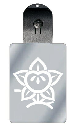 光るキーホルダー 家紋シリーズ 陰光琳枝橘(かげこうりんえだたちばな) 7色に光る 家紋 入り キーホルダー 光る LED 夜 安全 キー USB充電 バッグチ...