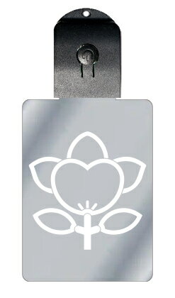 光るキーホルダー 家紋シリーズ 中陰橘(ちゅかげたちばな) 7色に光る 家紋 入り キーホルダー 光る LED 夜 安全 キー USB充電 バッグチャーム LE...