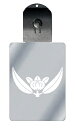 光るキーホルダー 家紋シリーズ 盃橘(さかずきたちばな) 7色に光る 家紋 入り キーホルダー 光る LED 夜 安全 キー USB充電 バッグチャーム LED...