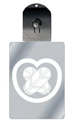 光るキーホルダー 家紋シリーズ 団扇に違い鷹の羽(うちわにちがいたかのは) 7色に光る 家紋 入り キーホルダー 光る LED 夜 安全 キー USB充電 バッ...