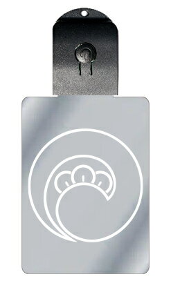 光るキーホルダー 家紋シリーズ 陰左一つ丁子巴(かげひだりひとつちょうじともえ) 7色に光る 家紋 入り キーホルダー 光る LED 夜 安全 キー USB充電...