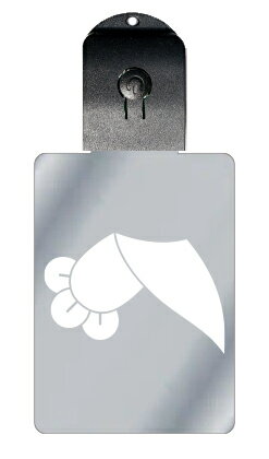 光るキーホルダー 家紋シリーズ 折れ丁子(おれちょうじ) 7色に光る 家紋 入り キーホルダー 光る LED 夜 安全 キー USB充電 バッグチャーム LED...