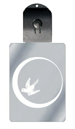 光るキーホルダー 家紋シリーズ 月に時鳥(つきにほととぎす) 7色に光る 家紋 入り キーホルダー 光る LED 夜 安全 キー USB充電 バッグチャーム L...