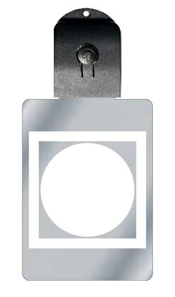 光るキーホルダー 家紋シリーズ 黒田枡形に月(くろだますがたにつき) 7色に光る 家紋 入り キーホルダー 光る LED 夜 安全 キー USB充電 バッグチャ...