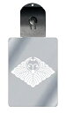 光るキーホルダー 家紋シリーズ 浮線蔦菱(ふせんつたびし) 7色に光る 家紋 入り キーホルダー 光る LED 夜 安全 キー USB充電 バッグチャーム LE...