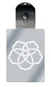 光るキーホルダー 家紋シリーズ 揺り結び蔦(ゆりむすびづた) 7色に光る 家紋 入り キーホルダー 光る LED 夜 安全 キー USB充電 バッグチャーム L...