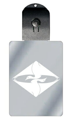 光るキーホルダー 家紋シリーズ 光琳向かい鶴菱(こうりんむかいつるびし) 7色に光る 家紋 入り キーホルダー 光る LED 夜 安全 キー USB充電 バッグ...