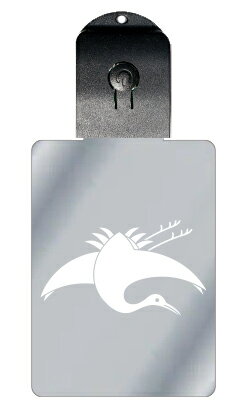 光るキーホルダー 家紋シリーズ 光琳飛び鶴(こうりんとびづる) 7色に光る 家紋 入り キーホルダー 光る LED 夜 安全 キー USB充電 バッグチャーム ...