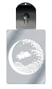 光るキーホルダー 家紋シリーズ 夕浪兎(ゆうなみうさぎ) 7色に光る 家紋 入り キーホルダー 光る LED 夜 安全 キー USB充電 バッグチャーム LED...
