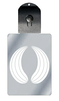 光るキーホルダー 家紋シリーズ 二つ梛の葉(ふたつなぎのは) 7色に光る 家紋 入り キーホルダー 光る LED 夜 安全 キー USB充電 バッグチャーム L...