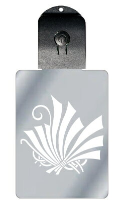 光るキーホルダー 家紋シリーズ 熨斗蝶(のしちょう) 7色に光る 家紋 入り キーホルダー 光る LED 夜 安全 キー USB充電 バッグチャーム LEDライ...