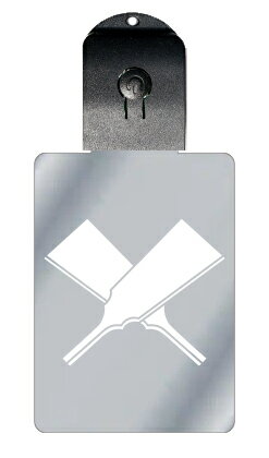 光るキーホルダー 家紋シリーズ 違い羽子板(ちがいはごいた) 7色に光る 家紋 入り キーホルダー 光る LED 夜 安全 キー USB充電 バッグチャーム L...