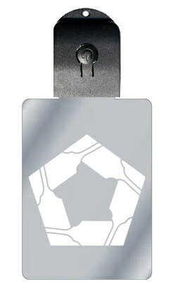 光るキーホルダー 家紋シリーズ 五つ追い羽子板(いつつおいはごいた) 7色に光る 家紋 入り キーホルダー 光る LED 夜 安全 キー USB充電 バッグチャ...