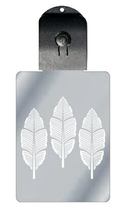 光るキーホルダー 家紋シリーズ 三つ芭蕉(みっつばしょう) 7色に光る 家紋 入り キーホルダー 光る LED 夜 安全 キー USB充電 バッグチャーム LE...