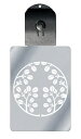 光るキーホルダー 家紋シリーズ 抱き割り萩(だきわりはぎ) 7色に光る 家紋 入り キーホルダー 光る LED 夜 安全 キー USB充電 バッグチャーム LE...