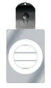 光るキーホルダー 家紋シリーズ 三浦三つ引き(みうらみっつびき) 7色に光る 家紋 入り キーホルダー 光る LED 夜 安全 キー USB充電 バッグチャーム...
