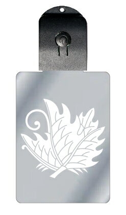 光るキーホルダー 家紋シリーズ 柊蝶(ひいらぎちょう) 7色に光る 家紋 入り キーホルダー 光る LED 夜 安全 キー USB充電 バッグチャーム LEDラ...