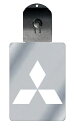 光るキーホルダー 家紋シリーズ 寄せ三つ菱(よせみつびし) 7色に光る 家紋 入り キーホルダー 光る LED 夜 安全 キー USB充電 バッグチャーム LE...