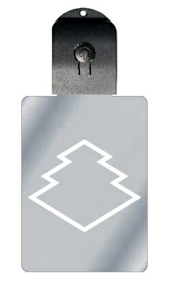 光るキーホルダー 家紋シリーズ 中陰三階菱(ちゅうかげさんかいびし) 7色に光る 家紋 入り キーホルダー 光る LED 夜 安全 キー USB充電 バッグチャ...