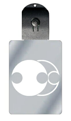 光るキーホルダー 家紋シリーズ 比翼分銅(ひよくふんどう) 7色に光る 家紋 入り キーホルダー 光る LED 夜 安全 キー USB充電 バッグチャーム LE...