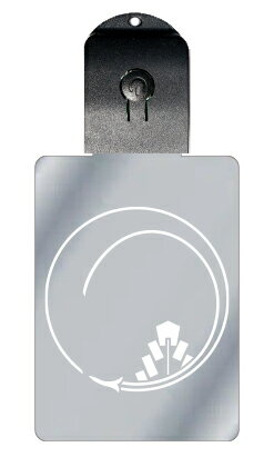 光るキーホルダー 家紋シリーズ 一つ松葉の丸に御幣(ひとつまつばのまるにごへい) 7色に光る 家紋 入り キーホルダー 光る LED 夜 安全 キー USB充電...