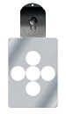 光るキーホルダー 家紋シリーズ 五つ星(いつつぼし) 7色に光る 家紋 入り キーホルダー 光る LED 夜 安全 キー USB充電 バッグチャーム LEDライ...