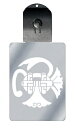 光るキーホルダー 家紋シリーズ 竪祇園守(たてぎおんまもり) 7色に光る 家紋 入り キーホルダー 光る LED 夜 安全 キー USB充電 バッグチャーム L...