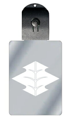 光るキーホルダー 家紋シリーズ 鬼松皮菱2(おにまつかわびし) 7色に光る 家紋 入り キーホルダー 光る LED 夜 安全 キー USB充電 バッグチャーム ...