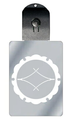 光るキーホルダー 家紋シリーズ 外雪輪に松葉菱(そとゆきわにまつばびし) 7色に光る 家紋 入り キーホルダー 光る LED 夜 安全 キー USB充電 バッグ...