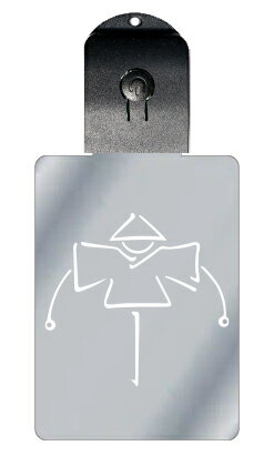 光るキーホルダー 家紋シリーズ 一筆豆造(いっぴつまめぞう) 7色に光る 家紋 入り キーホルダー 光る LED 夜 安全 キー USB充電 バッグチャーム L...