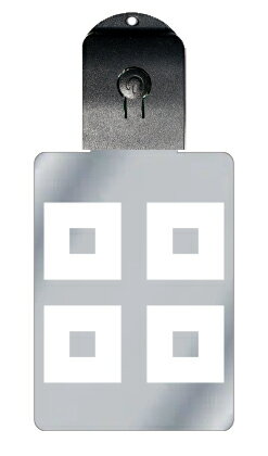 光るキーホルダー 家紋シリーズ 七割り平四つ目(ななつわりひらよつめ) 7色に光る 家紋 入り キーホルダー 光る LED 夜 安全 キー USB充電 バッグチ...